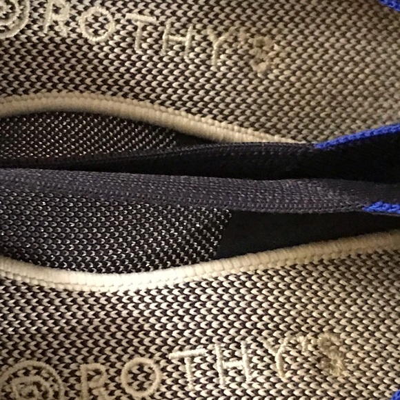 Rothy’s Zodiac Virgo Loafers 7.5 Astrology Limited Edition Navy Silver Sparkle - Picture 10 of 14